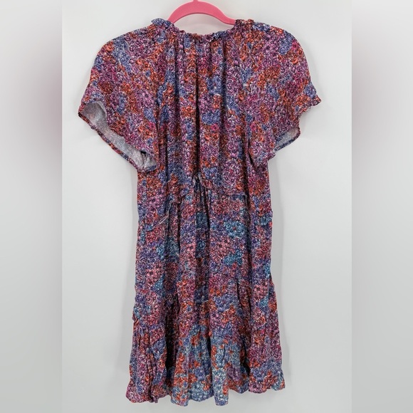 Anthropologie Robin Floral Tierred Dress XS - Picture 5 of 5